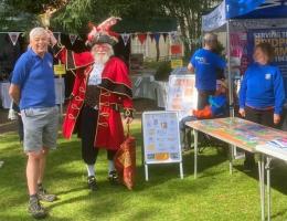 A visit from the Town Crier!